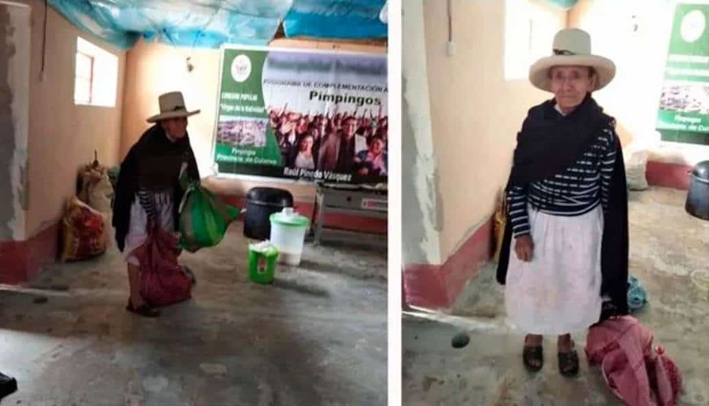 Anciana altruista conmueve a Internet al donar su cosecha a enfermos de coronavirus