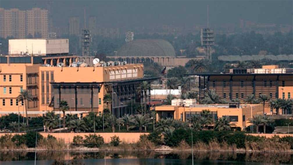 Cuatro cohetes explotan cerca de la embajada de EUA en Irak