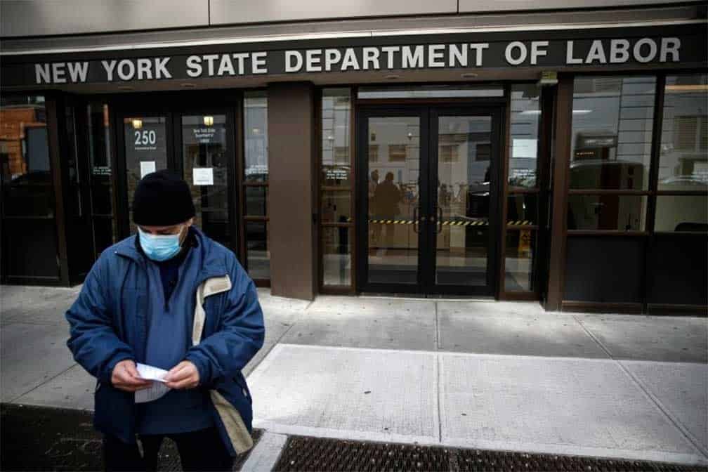 Supera Estados Unidos los 45 millones ayuda por desempleado