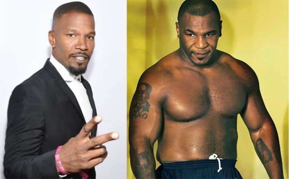 Jamie Foxx se convierte en Mike Tyson y la caracterización es asombrosa