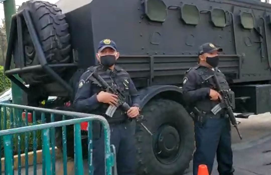 Blindan Azcapotzalco tras brutal atentado contra García Harfuch