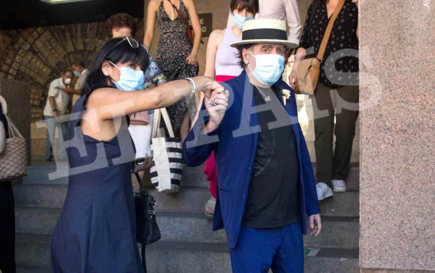 Joaquín Sabina se casa en secreto con Jimena Coronado