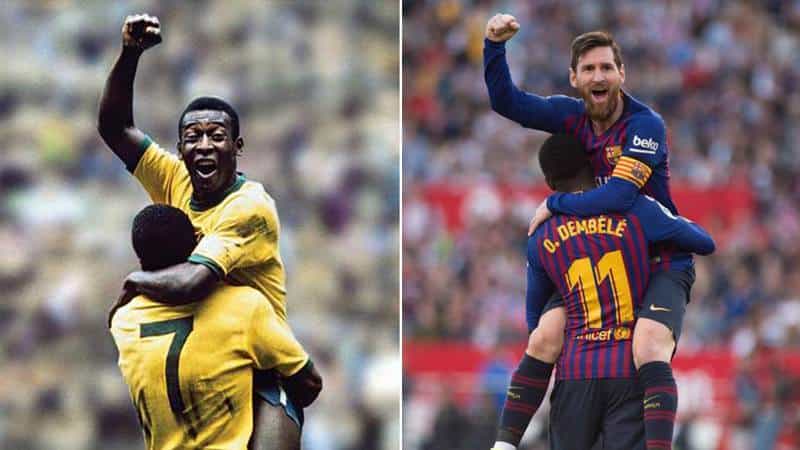 Pelé halaga a Messi por sus 700 goles: 'Incansable, maravilloso y brillante'