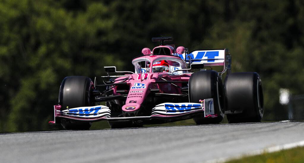 F1: Sergio 'Checo' Pérez finalizó tercero en las segundas prácticas del GP de Estiria