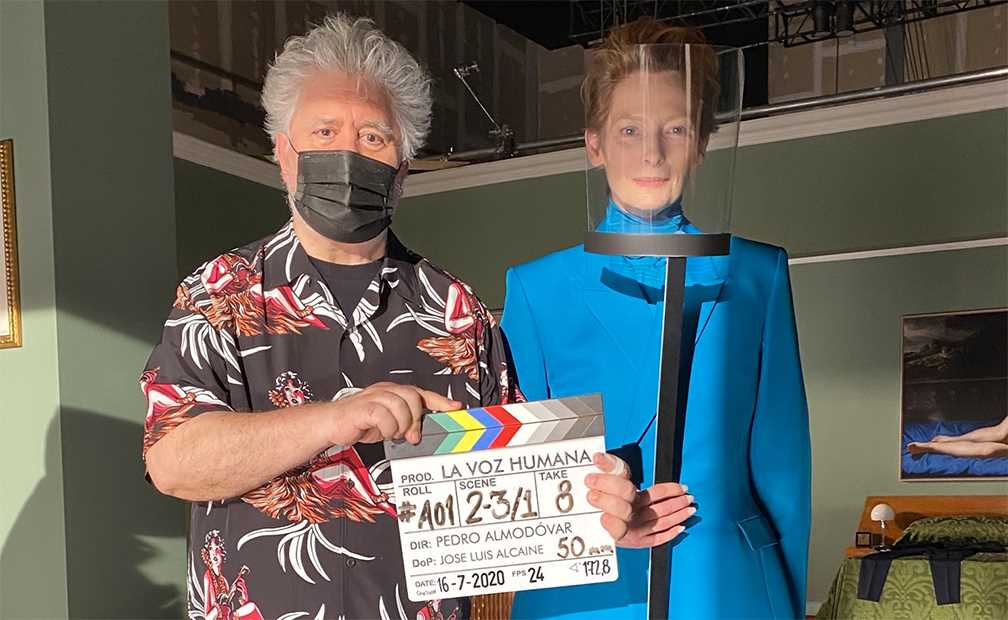 Pedro Almodóvar comienza rodaje de 'La Voz Humana'