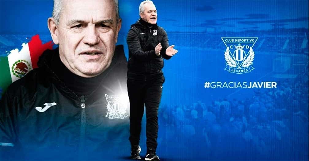 Javier Aguirre se despide del Leganés tras irse al descenso; aficionados le aplauden
