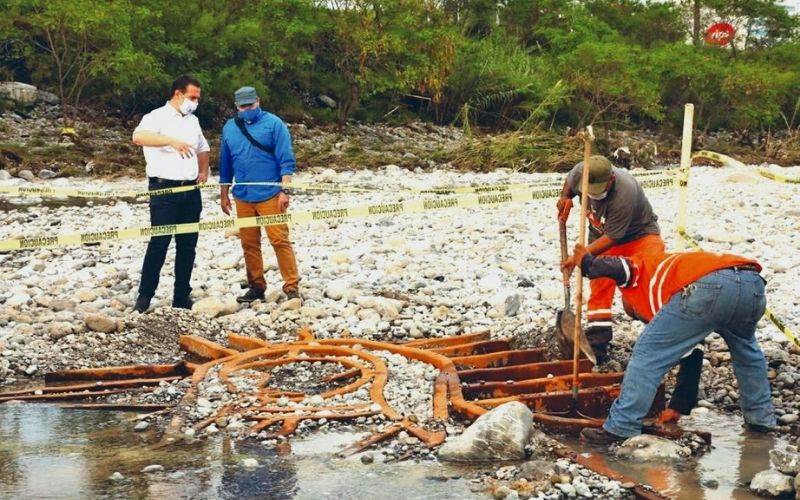 'Reaparece' Virgen de Guadalupe en el río Santa Catarina