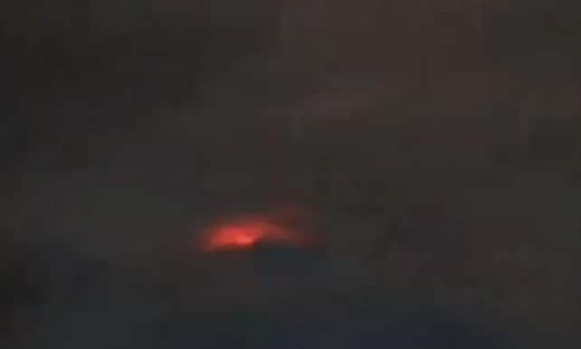 Sigue intensa actividad en el volcán Popocatépetl