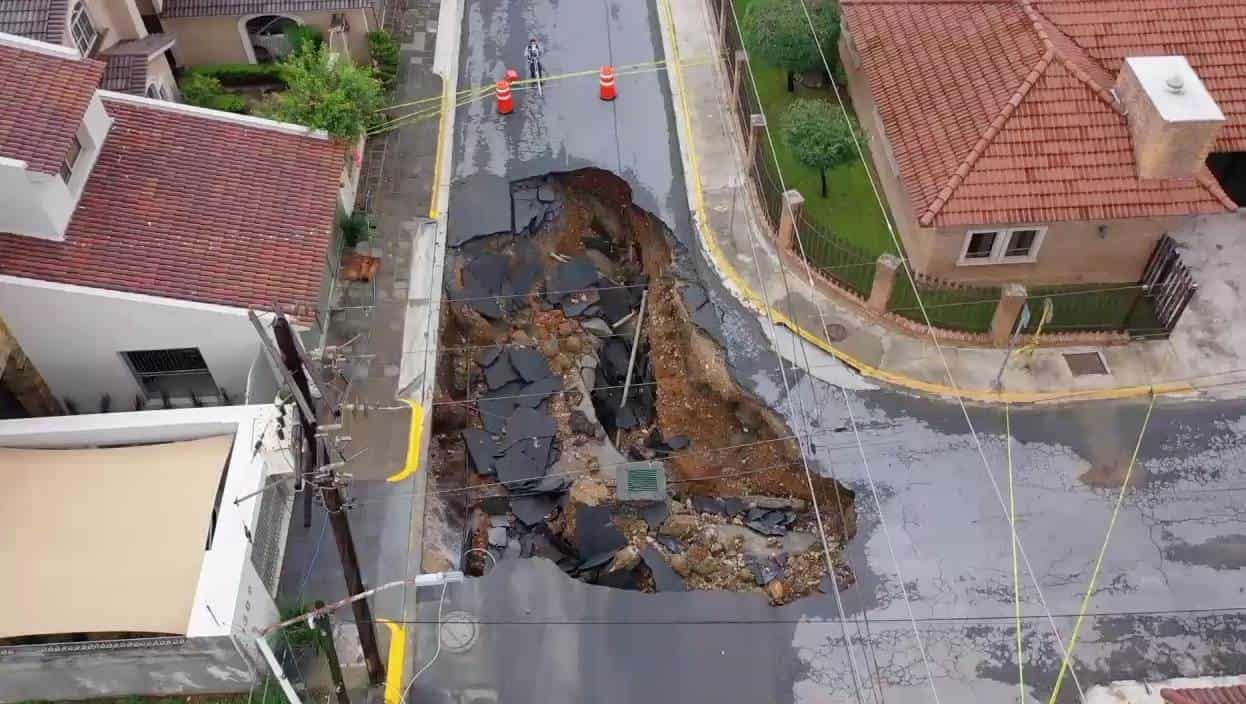 Presentan vecinos de San Pedro dictamen pericial por socavones