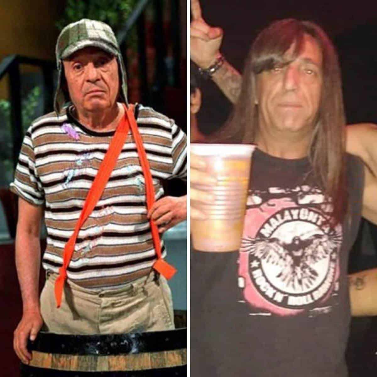 Metalero argentino se viraliza por parecerse a 'El chavo del 8'