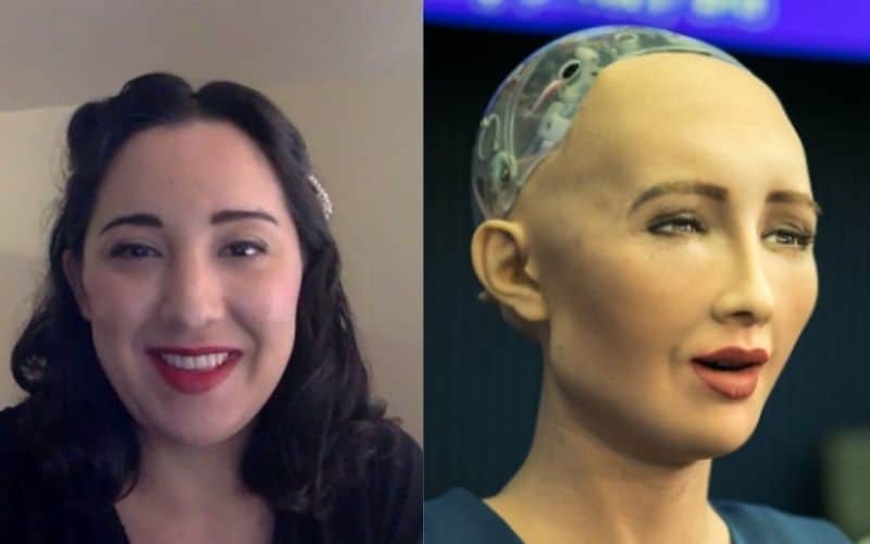 ¡Orgullo mexicano! Regia viste a robot Humanoide Sophia