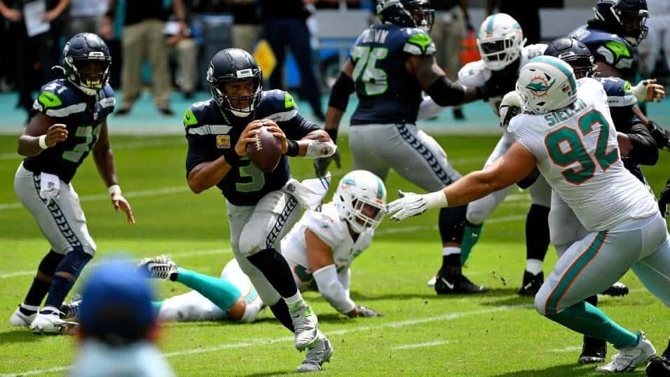 Continúa invicto de Seattle Seahawks en victoria de 31-23 ante Dolphins