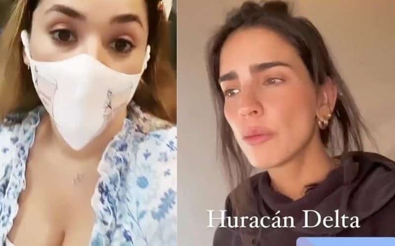Sherlyn y Bárbara de Regil hablan de su experiencia con el huracán 'Delta'