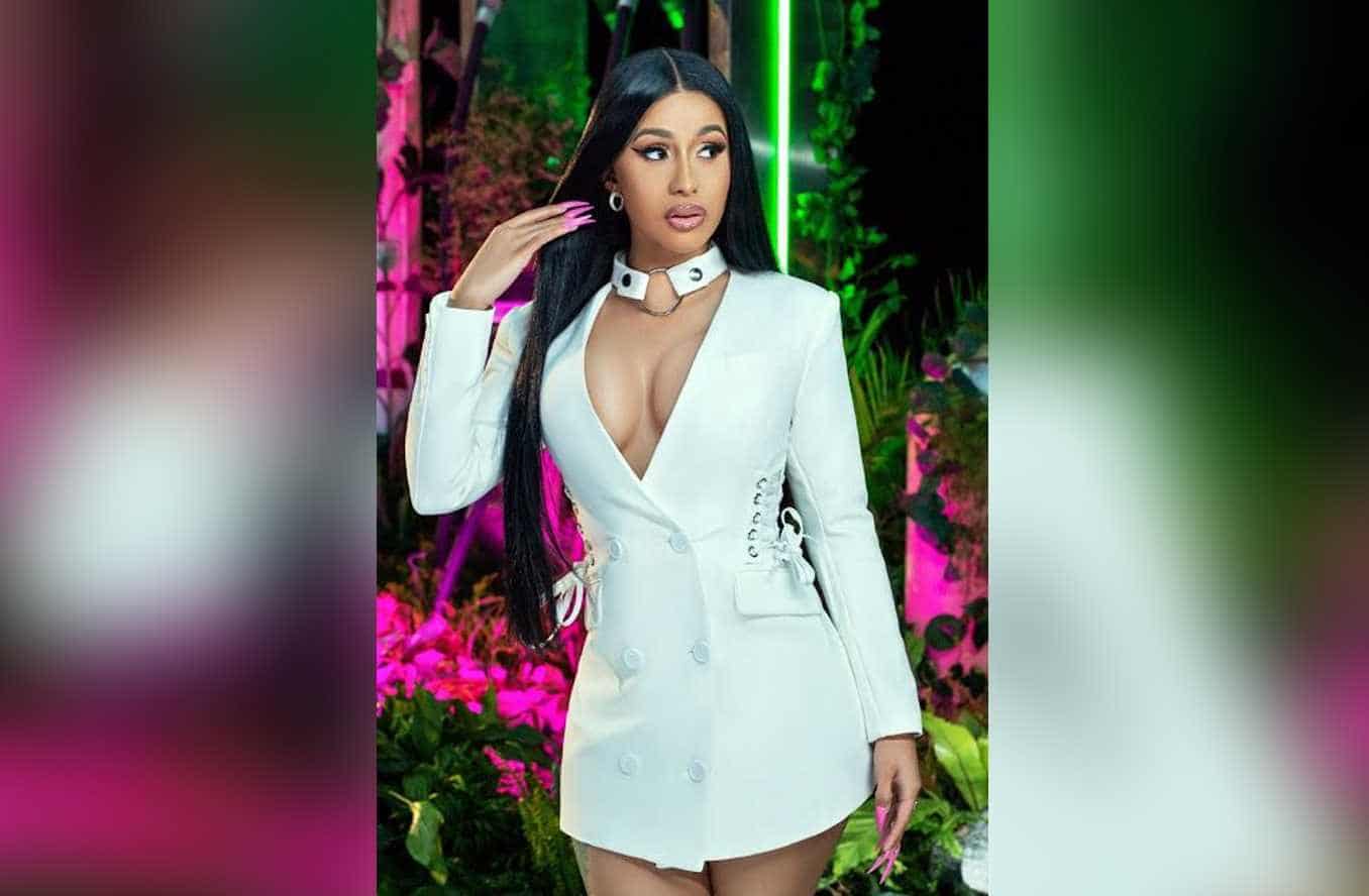 Cardi B sube foto de sus pechos a Instagram, aparentemente fue una equivocación