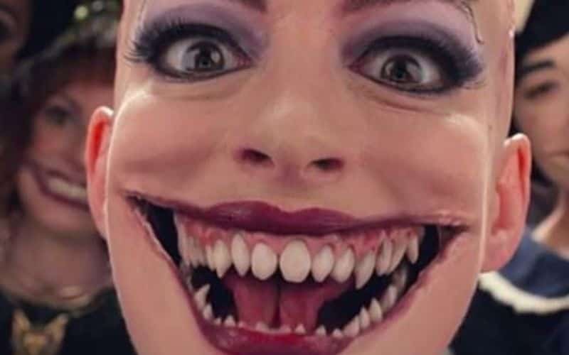Difunden siniestra foto de Anne Hathaway como la temible 'Gran Bruja' 