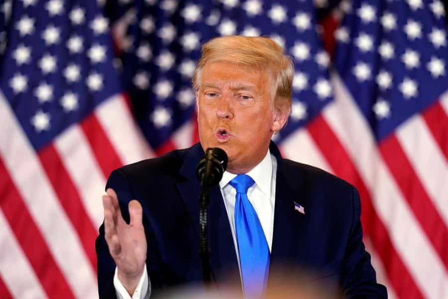 Trump afirma ganar elecciones en Estados Unidos y denuncia 'fraude' en su contra