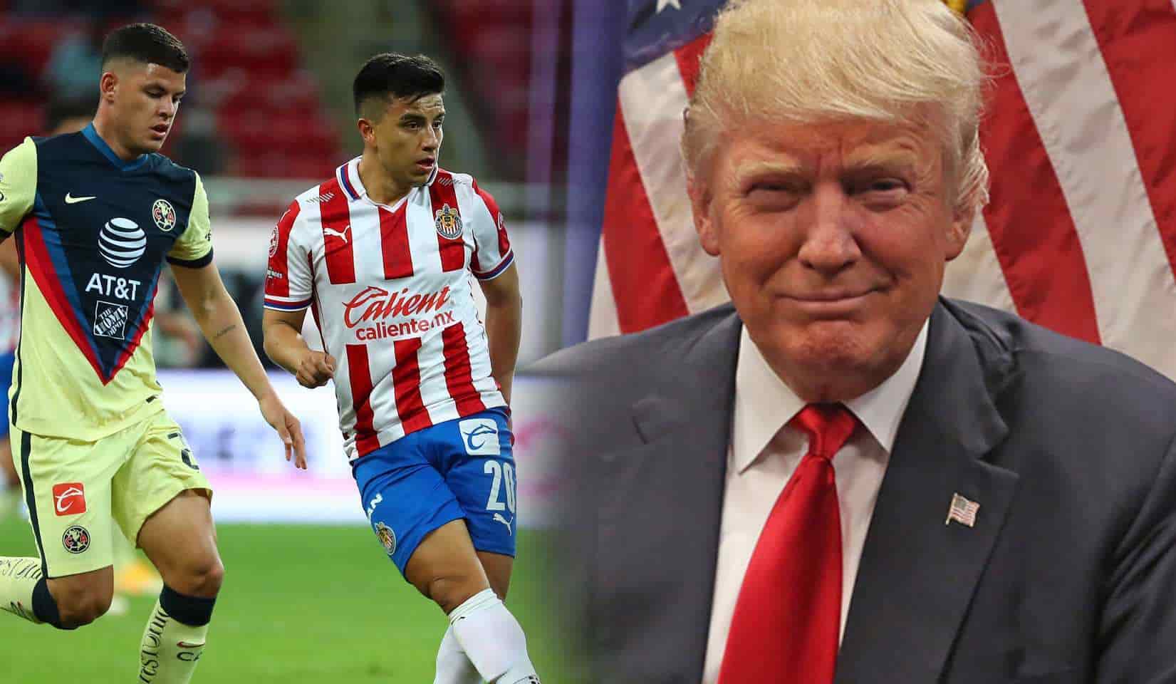 'El Rebaño Sagrado'  se burla del presidente Donald Trump; sugieren que le va al América