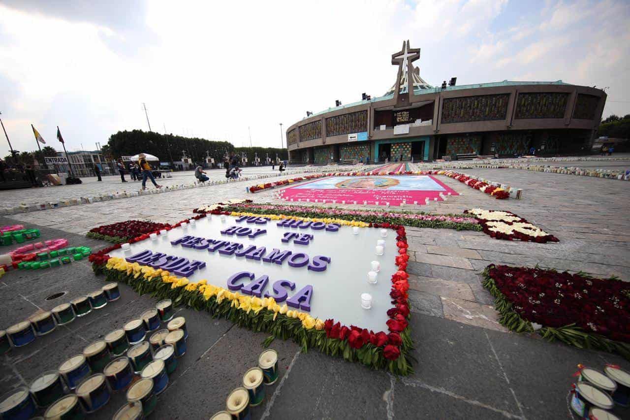 La peregrinación a la Virgen de Guadalupe, en casa por COVID