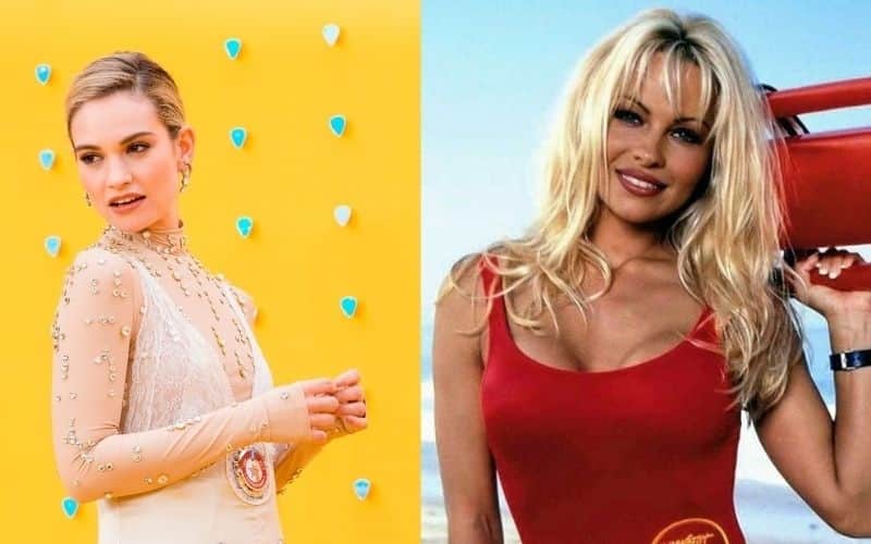 Lily James será Pamela Anderson en bioserie