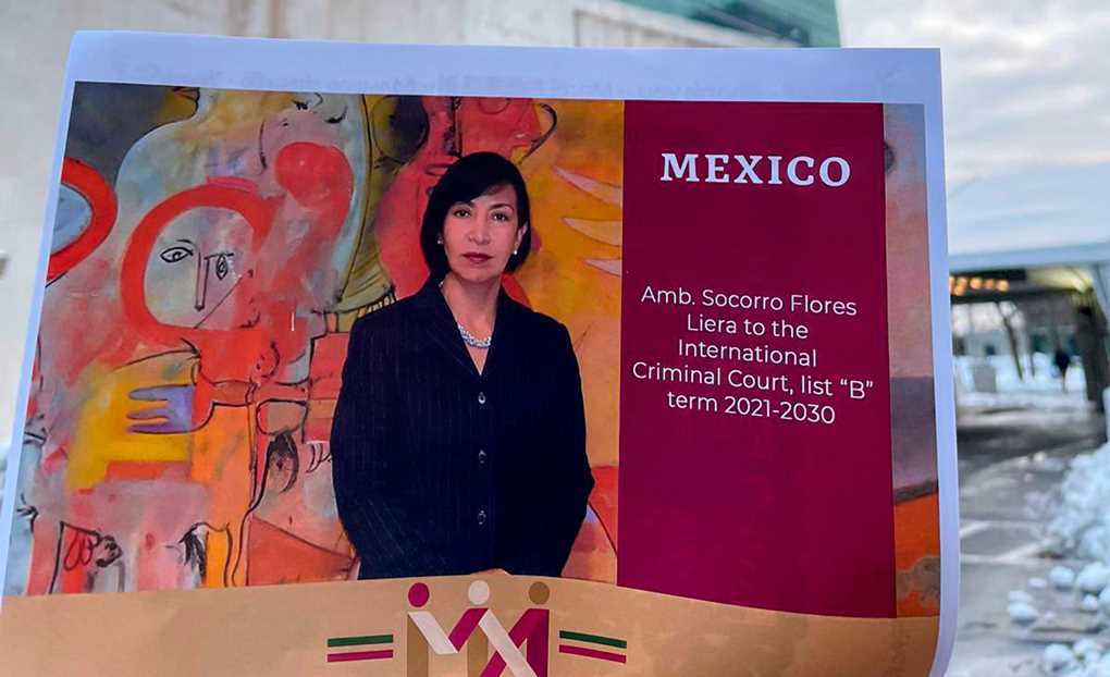 Eligen a Socorro Flores Liera como jueza de la Corte Penal Internacional