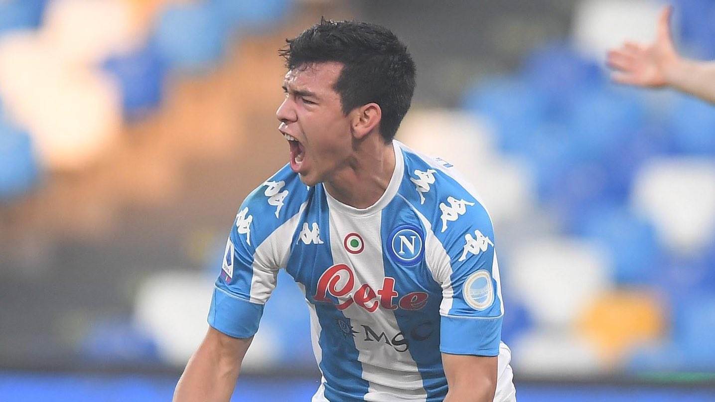 Así fue el gol del 'Chucky' Lozano con el que hace historia en el Nápoles