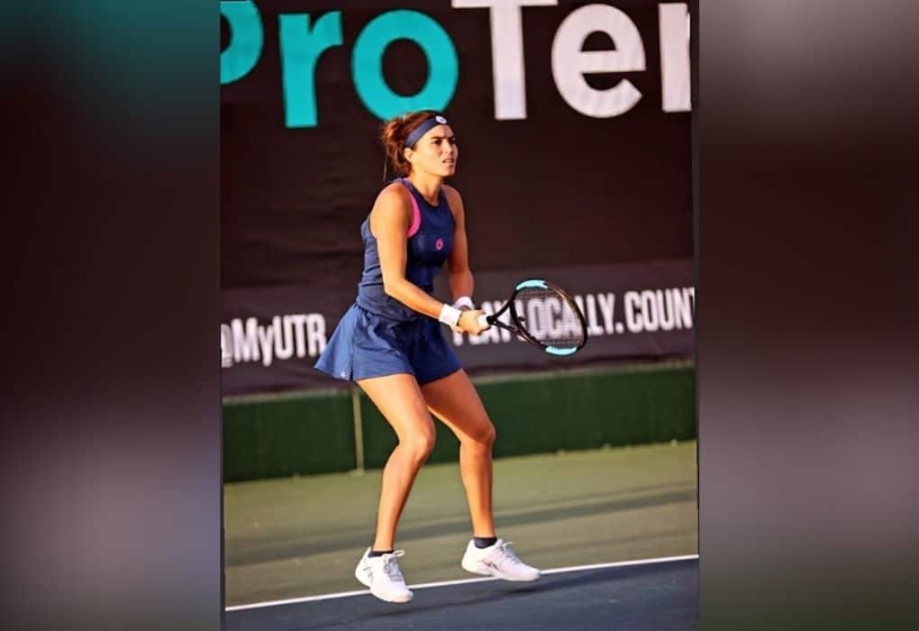 Ana Sofía Sánchez tiene cómodo inicio en el Georgia’s Rome Tennis Open