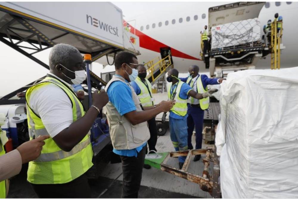 Ghana, el primer país en recibir la vacuna Covax