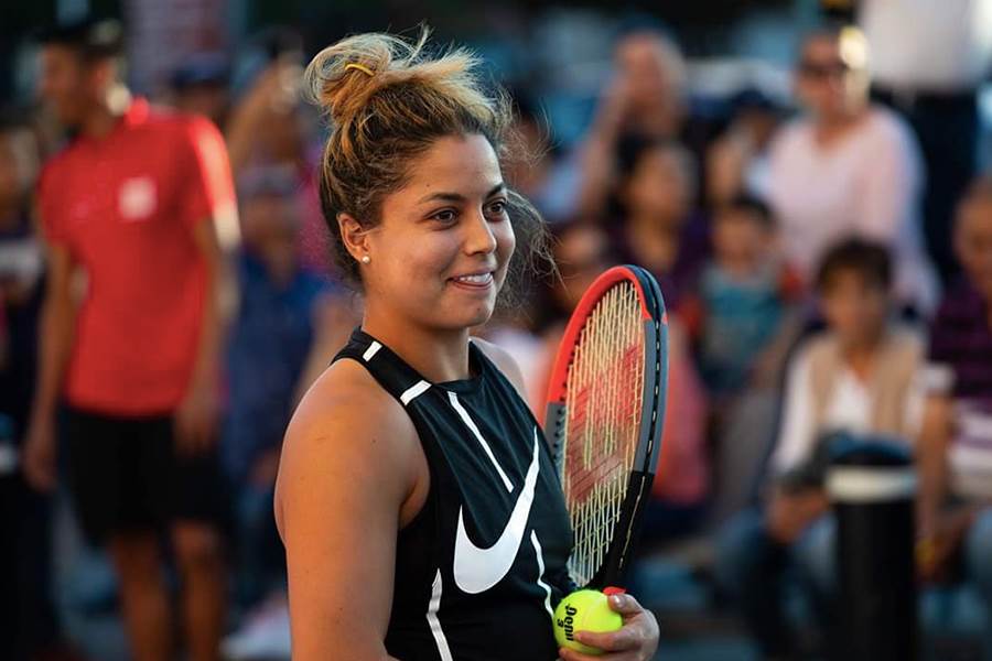 Renata Zarazúa dentro del abierto de Miami
