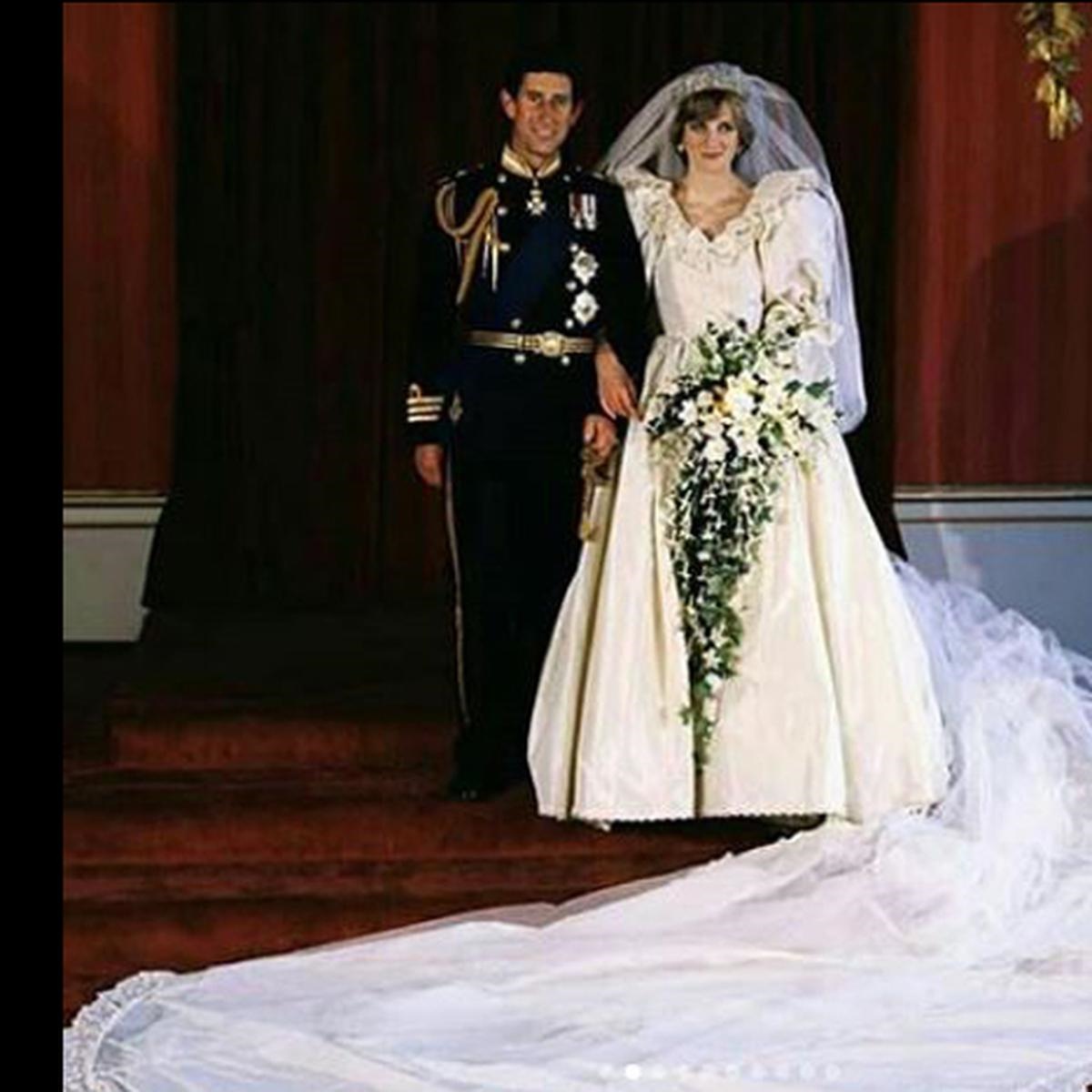 Por primera vez en 25 años exhibirán el vestido de novia de Diana de Gales