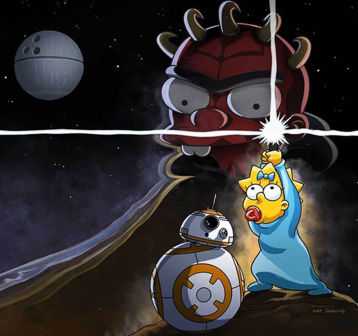 Los Simpson festejarán el día de Star Wars con cortometraje animado