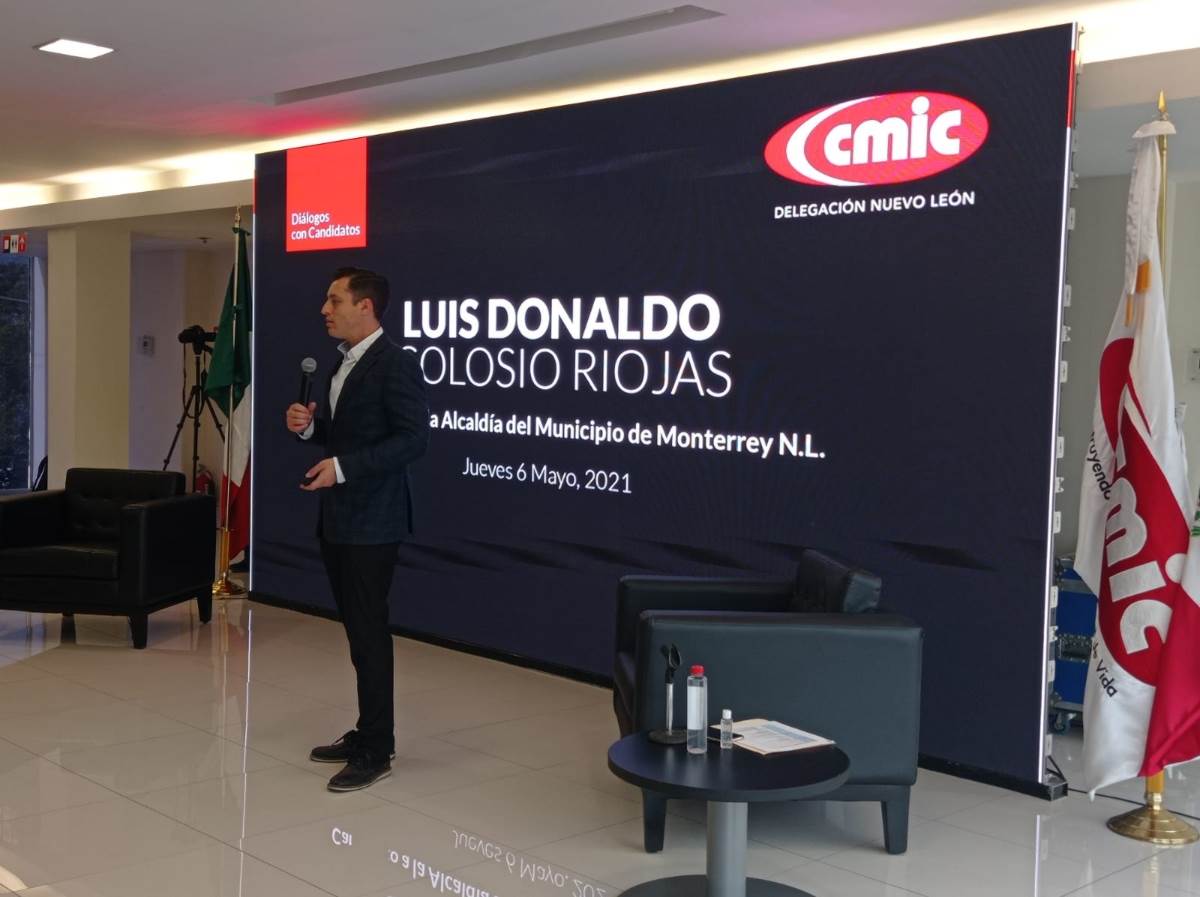 Luis Donaldo Colosio promete aumentar convenio con CMIC