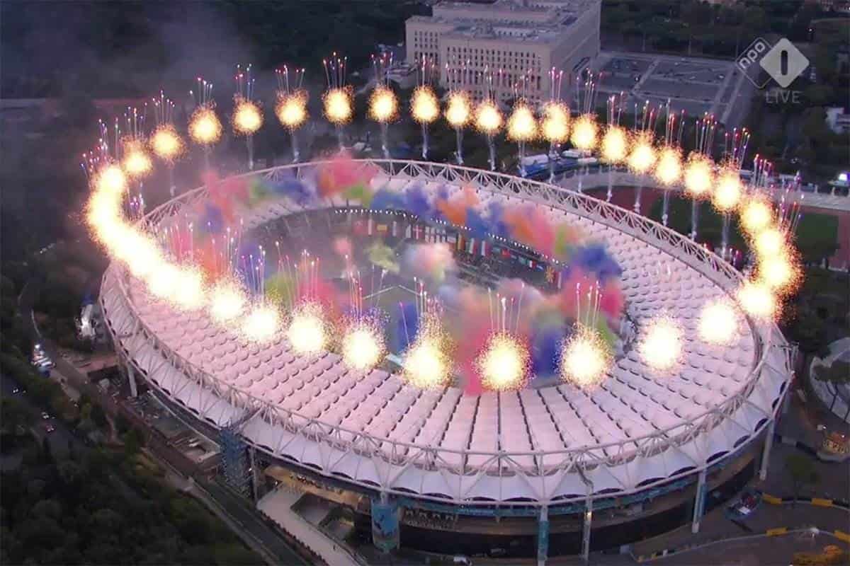 ¡Espectacular! Así fue la inauguración de la Euro 2020 con Bono, The Edge y Andrea Bocelli
