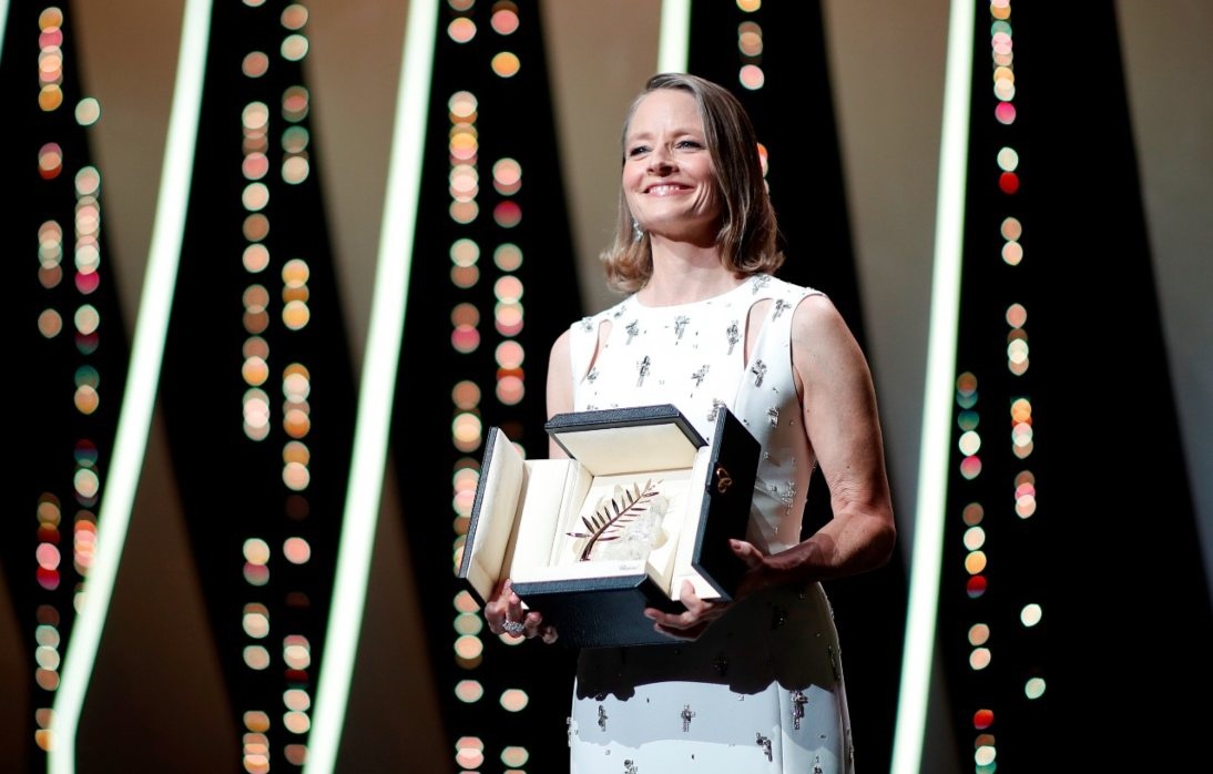 Jodie Foster recibe la 'Palma de Oro' de Honor en Cannes