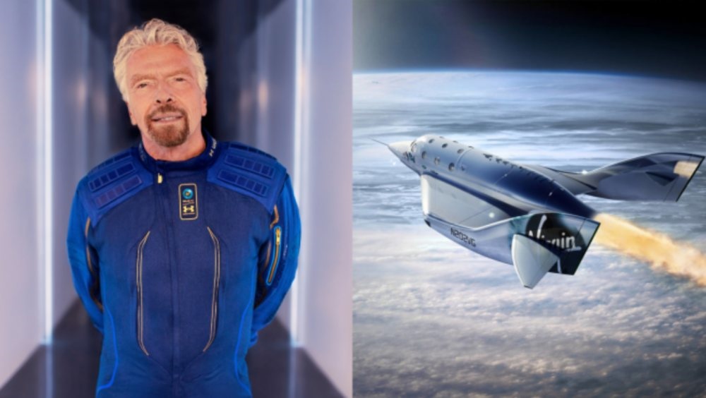 Richard Branson hace historia al  inaugurar el turismo espacial