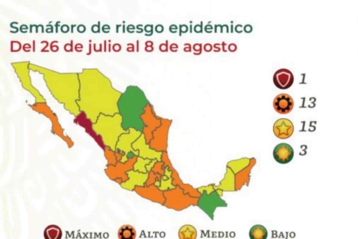 Actualizan semáforo de Riesgo Epidemiológico: Nuevo León está en naranja