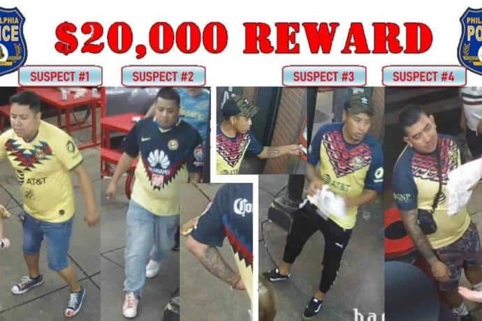 Aficionados americanistas acusados de asesinato se entregan en Filadelfia