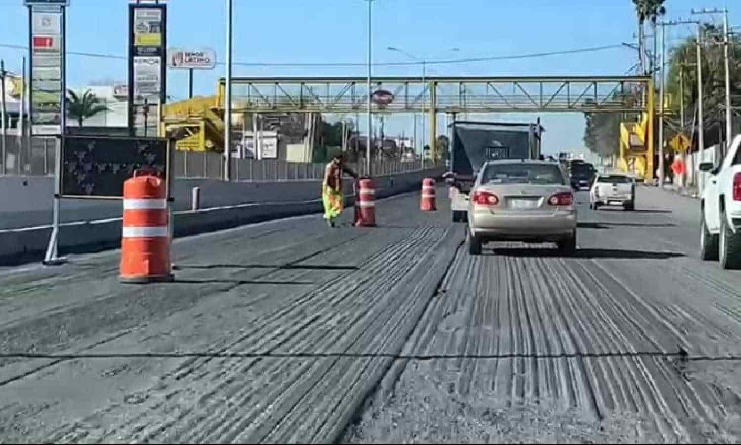 Reinician repavimentación en Carretera Nacional