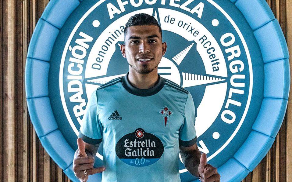 Orbelín Pineda completa primer entrenamiento con el Celta