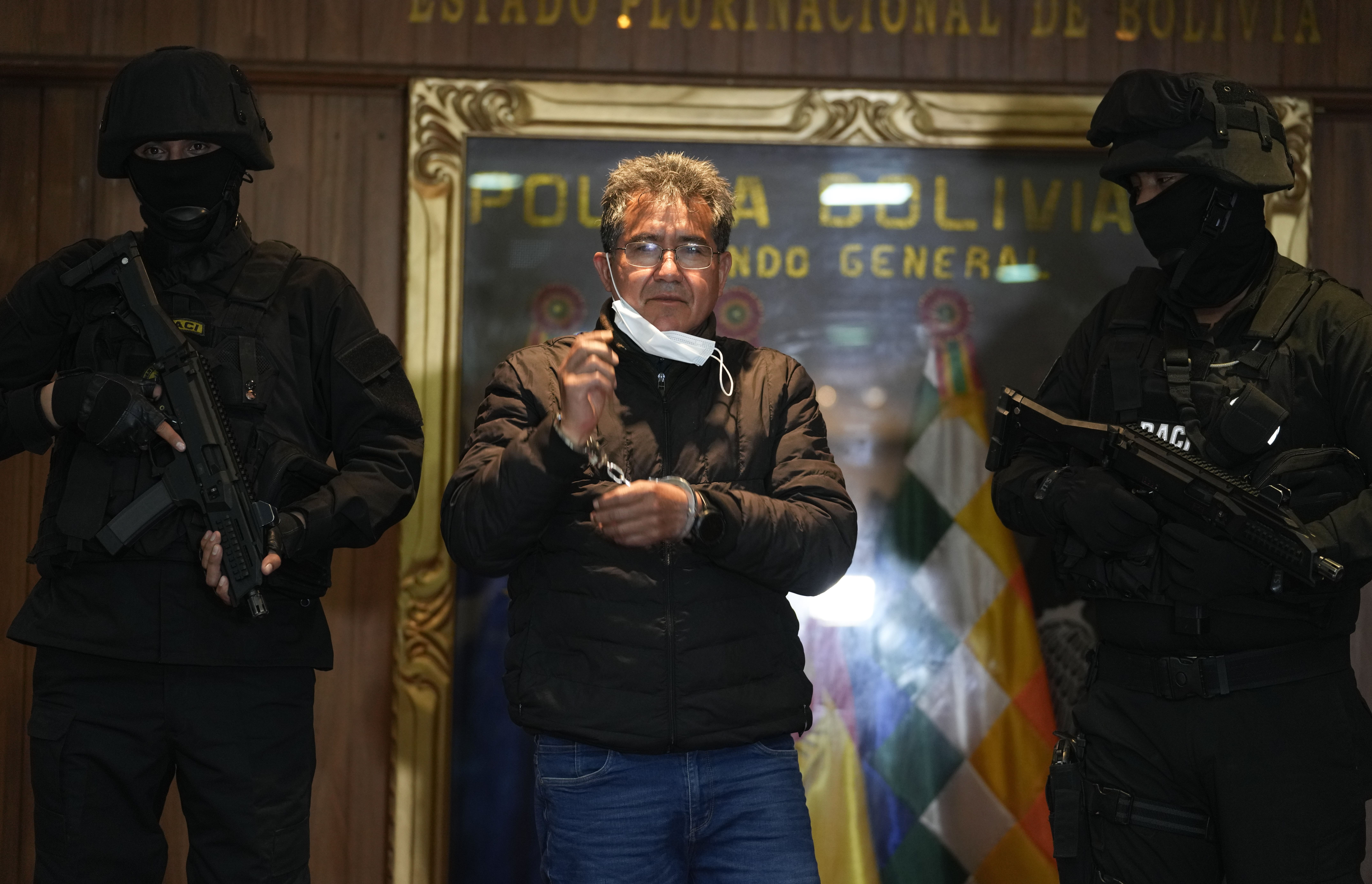 EUA ofrece recompensa por exjefe antidrogas boliviano