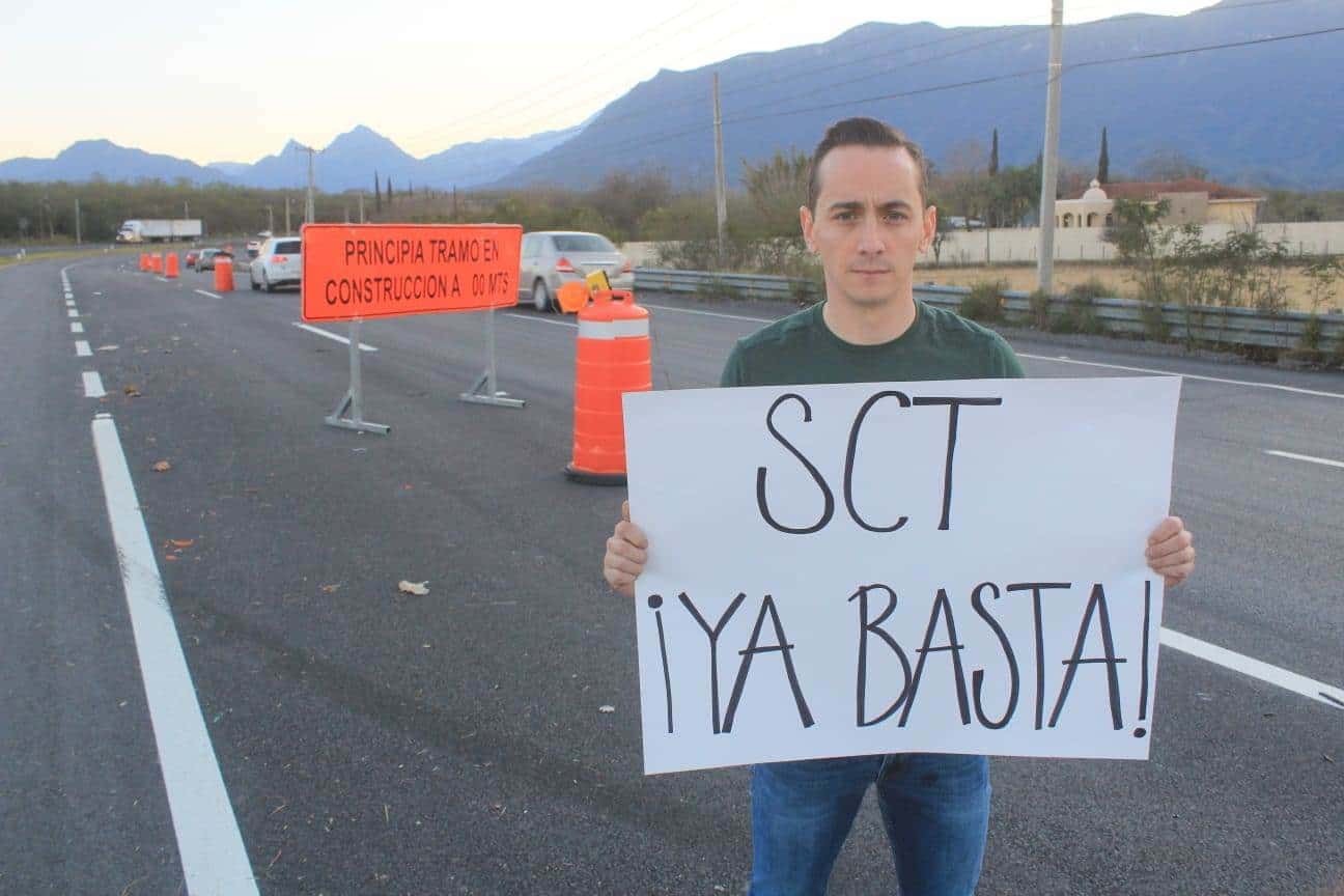 PAN demandará a SCT por obras en Carretera Nacional