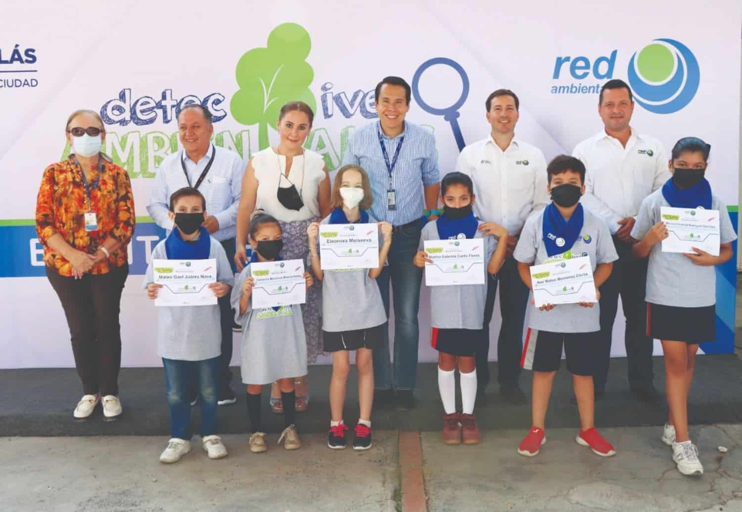 Premia Red Ambiental a seis niños de San Nicolás