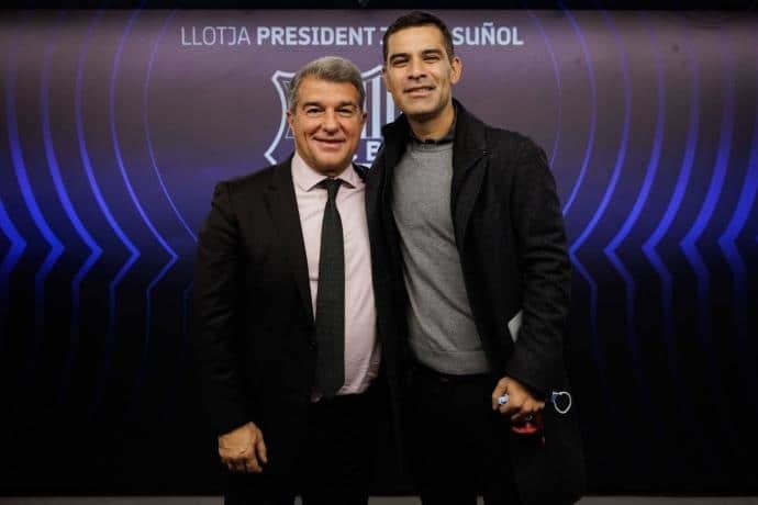 Regresa Rafa Márquez al Barcelona como director técnico