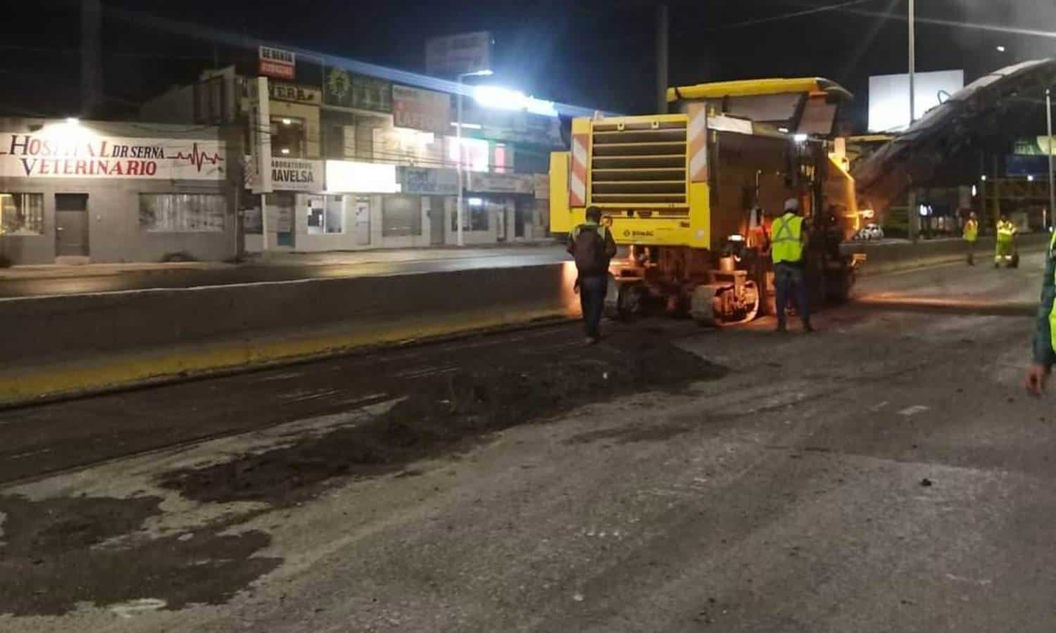Rehabilitan pavimento de Gonzalitos; restringen vialidad