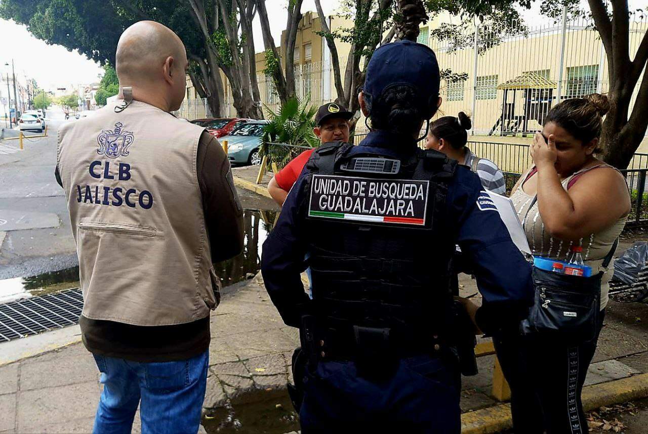 Despliegan operativo de búsqueda en centro de Guadalajara