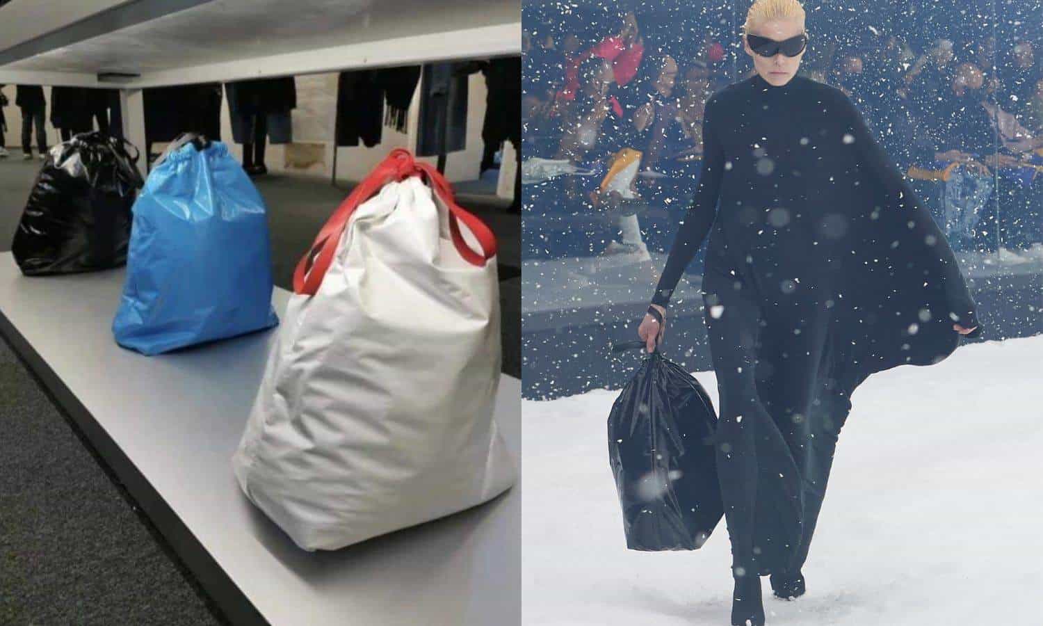 Balenciaga lanza bolsa de basura y la vende en más de 36 mil pesos